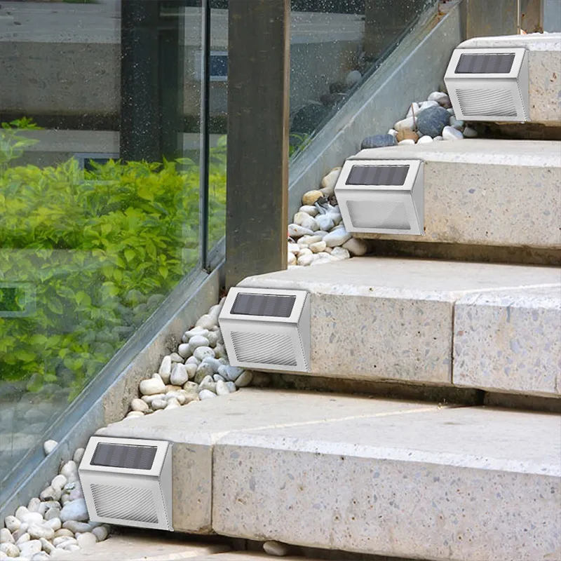 Solar stair lamp garden courtyard corner 6LED small night light – image 2