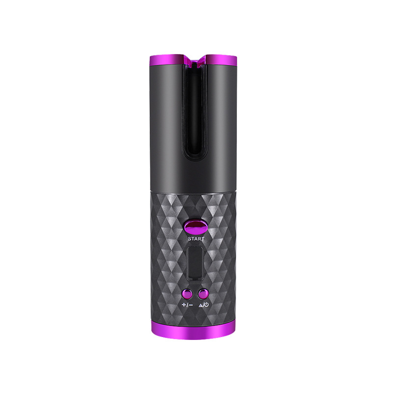 Rechargeable Automatic Hair Curler Women Portable Hair Curling Iron LCD Display - Picture 11 of 12