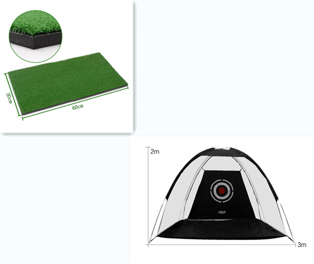 Golf Practice Net Tent Golf Hitting Cage Garden Grassland Practice Tent Golf - Picture 21 of 26
