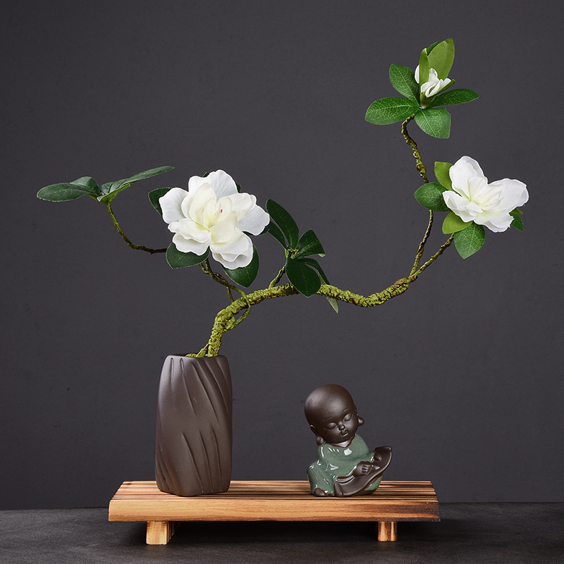 Little Monk Tea Pet Ceramic TV Cabinet Porcelain Ornaments