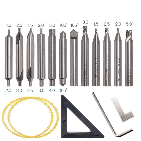 Vertical Machine Key Milling Cutter Wearing Parts Family