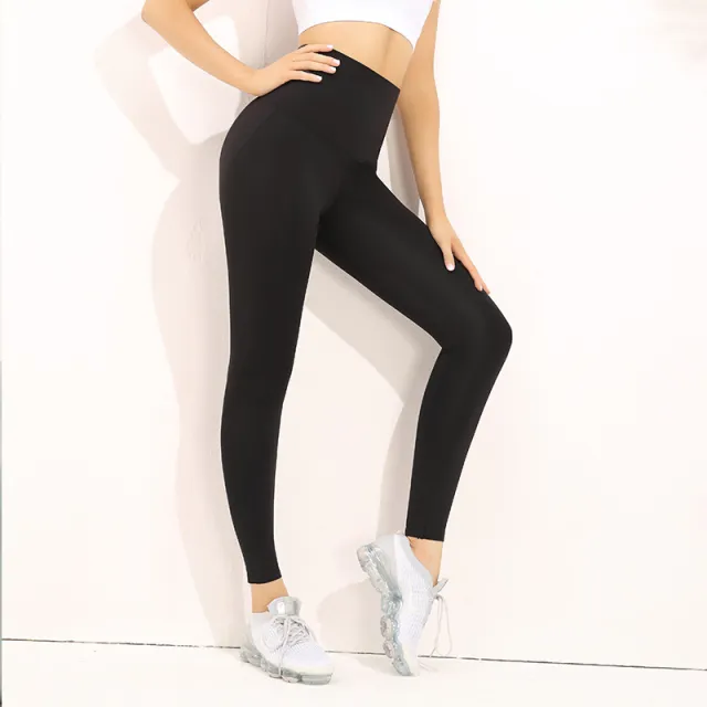 Shark Skin Hip Lift Sports Breathable Tights Black - Shop at LoveMi