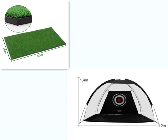 Golf Practice Net Tent Golf Hitting Cage Garden Grassland Practice Tent Golf - Picture 17 of 26