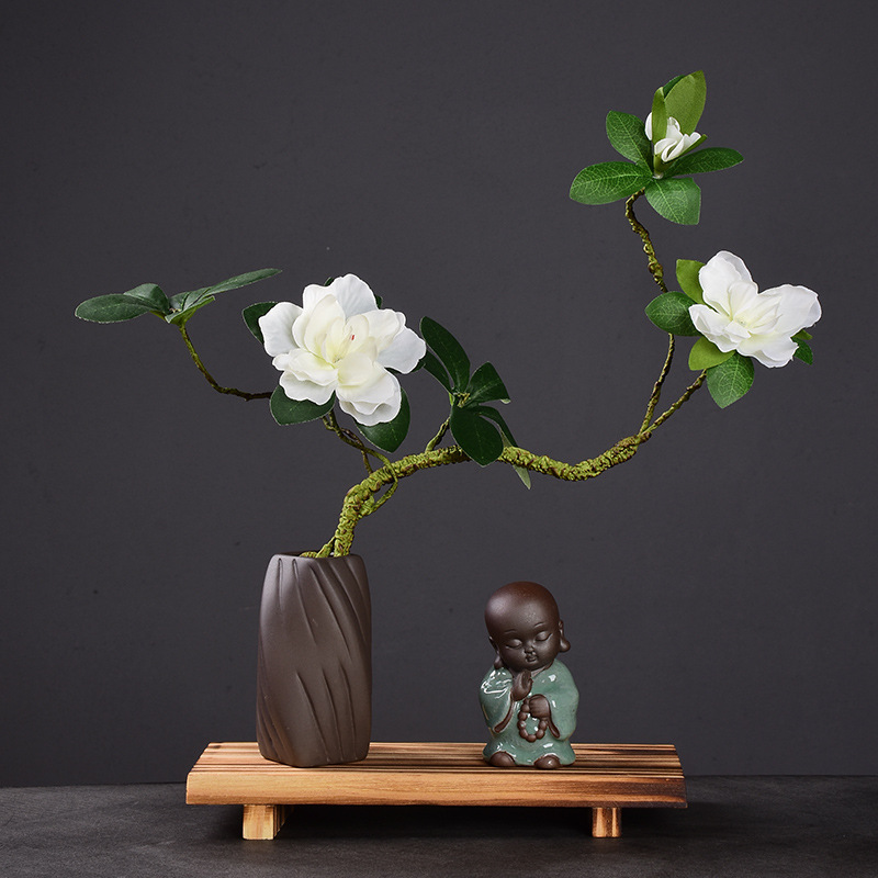 Little Monk Tea Pet Ceramic TV Cabinet Porcelain Ornaments