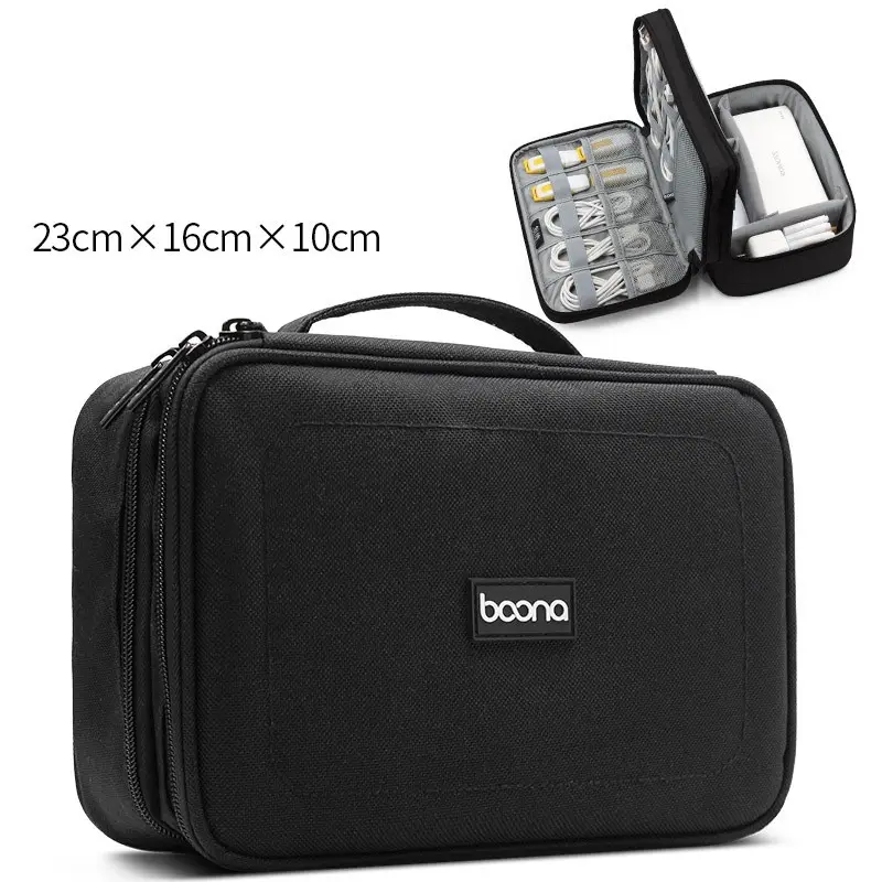 Digital Storage Bag Double Layer Large Capacity