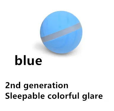 Smart Pet Toy Ball USB Charging Blue - Shop at LoveMi
