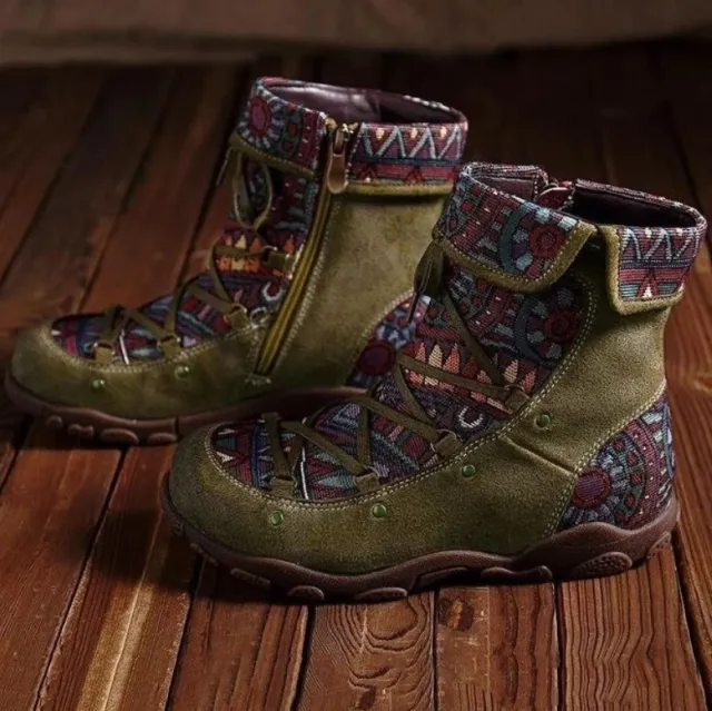 New European And American Large Flat Bottom Short Boots Green - Shop at LoveMi