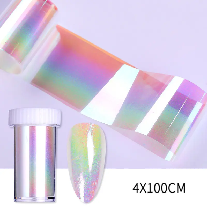 Marble Series Nail Foils Aurora Art Transfer Sticker Paper