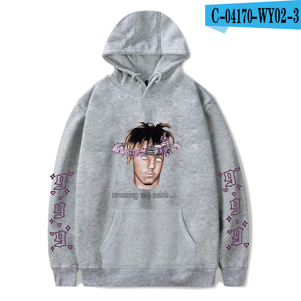 Street Fashion Casual Printed Hooded Sweater
