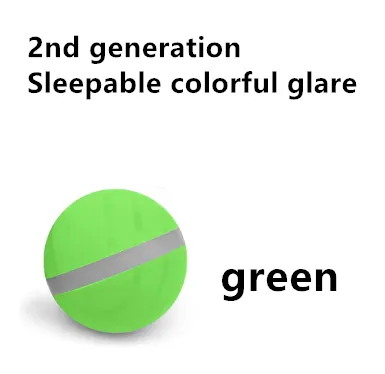 Smart Pet Toy Ball USB Charging Green - Shop at LoveMi