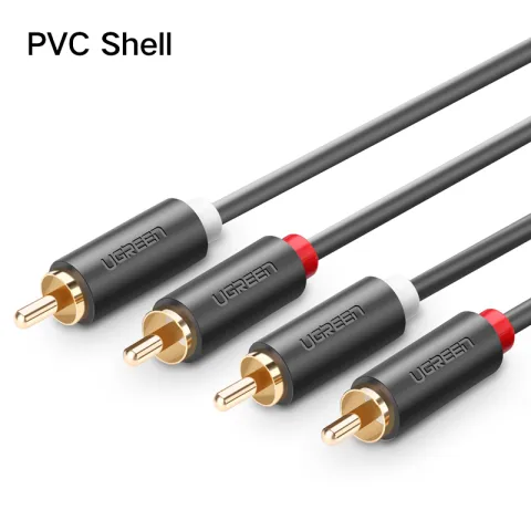 Double Lotus Head Audio Cable Two to Two Fever