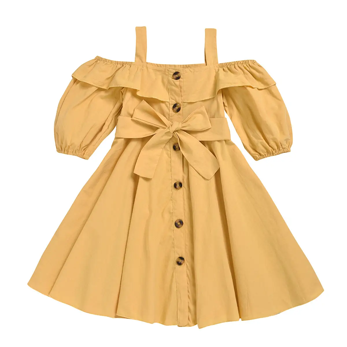 Sling Plain Cardigan Jumpsuit Princess Dress In Two Colors