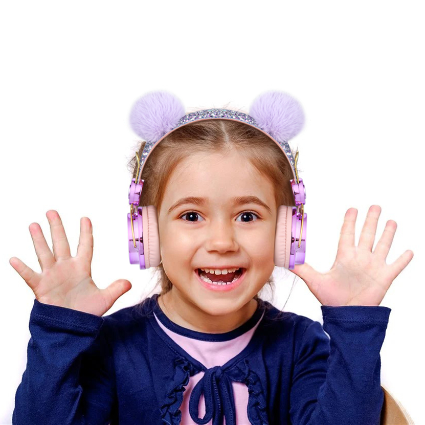 Unicorn Cartoon Anime Diamond Children’s Jewelry Gift Headset