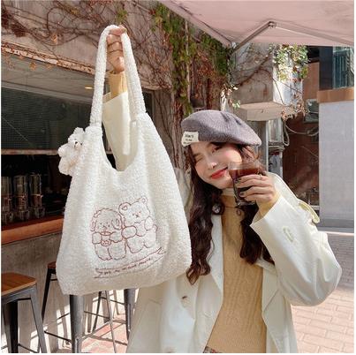 Polyester Drawstring Shoulder Bag, picture 3 of 6