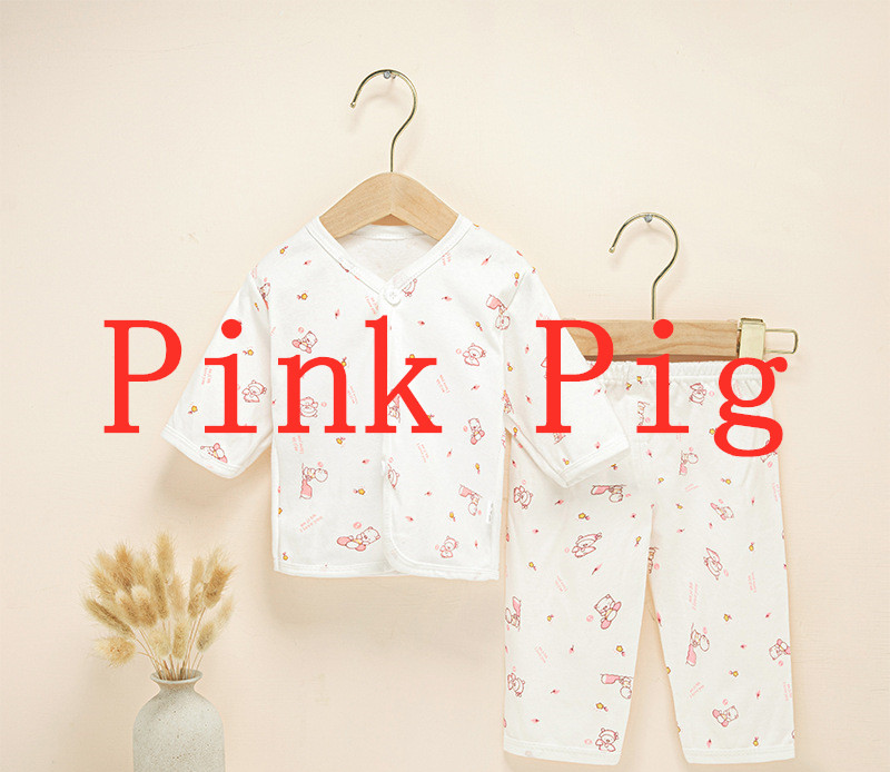 Children's Wear Spring And Autumn Baby Cotton Underwear Set