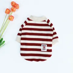 Autumn And Winter New Pet Clothing Dog Clothing - Red - View 1