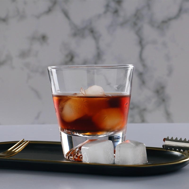 Crystal Glass Transparent Breakfast Milk Home Mountain Cup