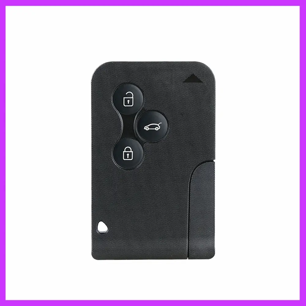 Button Smart Remote Key Card Screen Printing Buckle