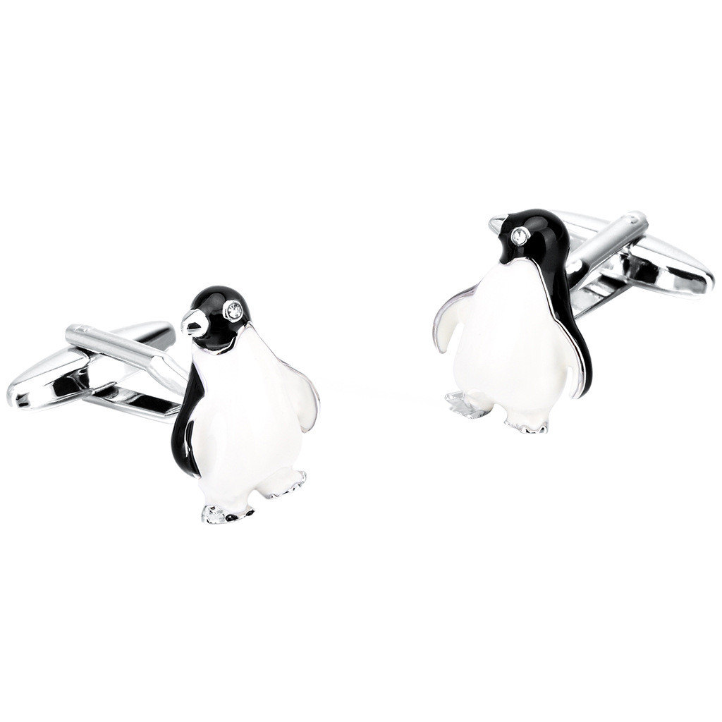 Animal Cufflinks with Crystal