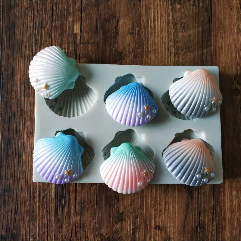 Baking DIY Chocolate Cake Decorating Tools - Shell Shape