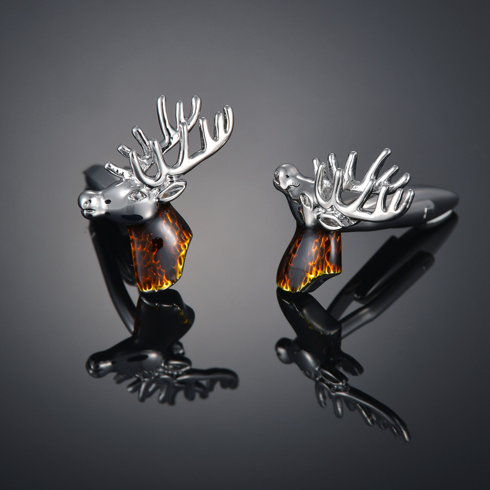 Hand-Carved Copper Cufflinks, picture 6 of 6
