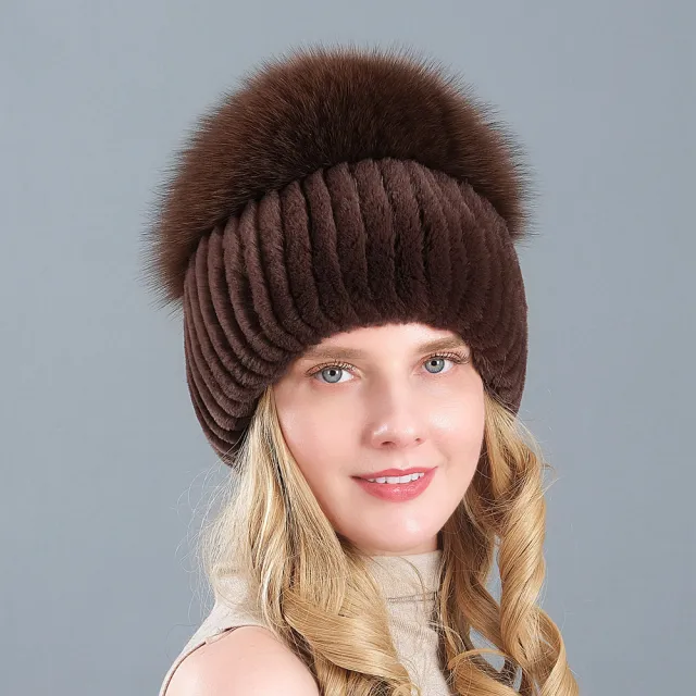 Korean Style Knitted Earmuffs Straw Hat Women 5Colour - Shop at LoveMi