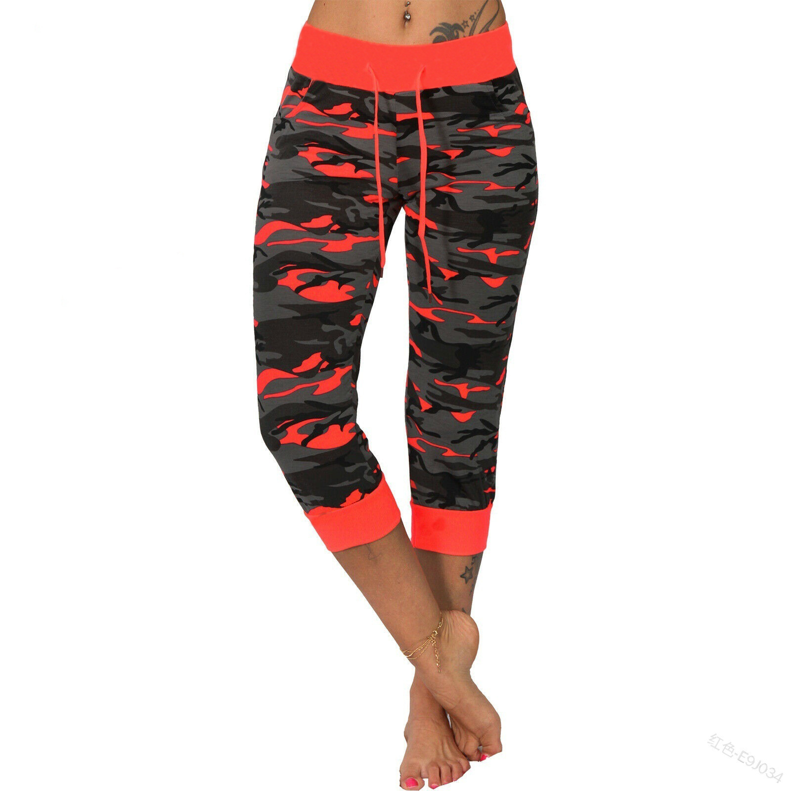 Yoga Camouflage 7 - Minute - Cut Ankle Pants
