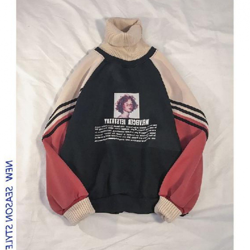 Thick Korean Loose Student Couple Sweater