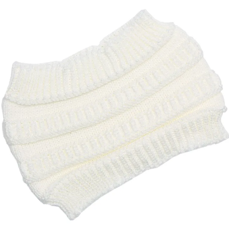 Winter Ear Protection Ladies Knitted Headband - White