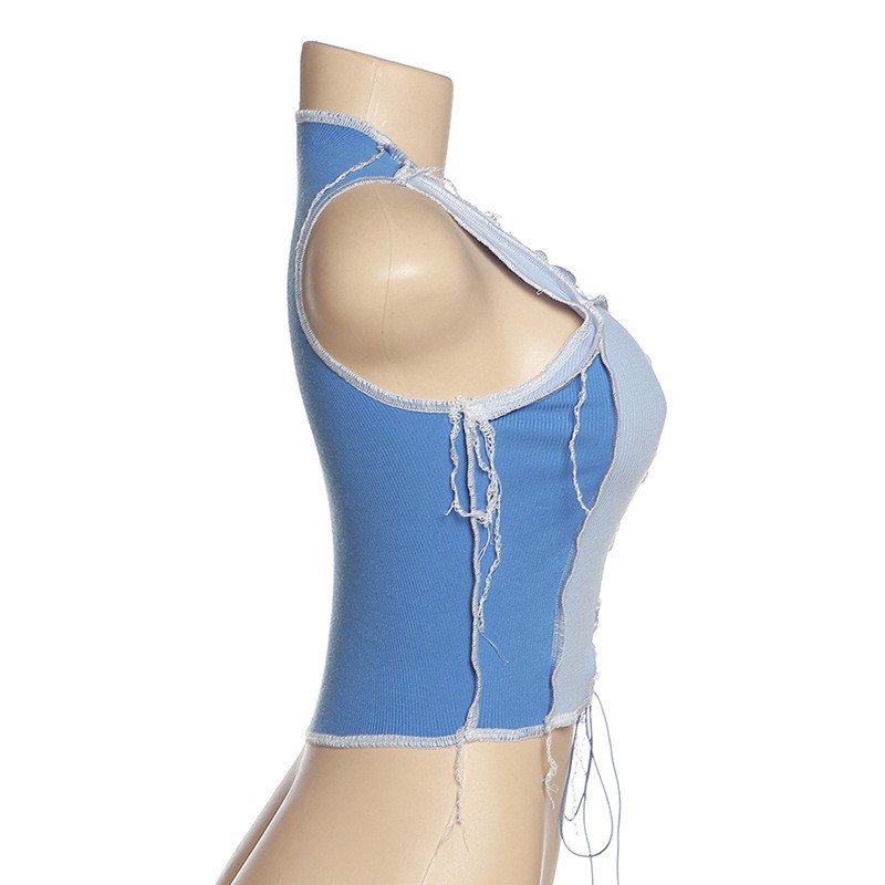 Autumn And Winter Women's New Lace Hollow Halter