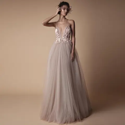 Bride Wedding Dress Women New Style Sling Bridesmaid