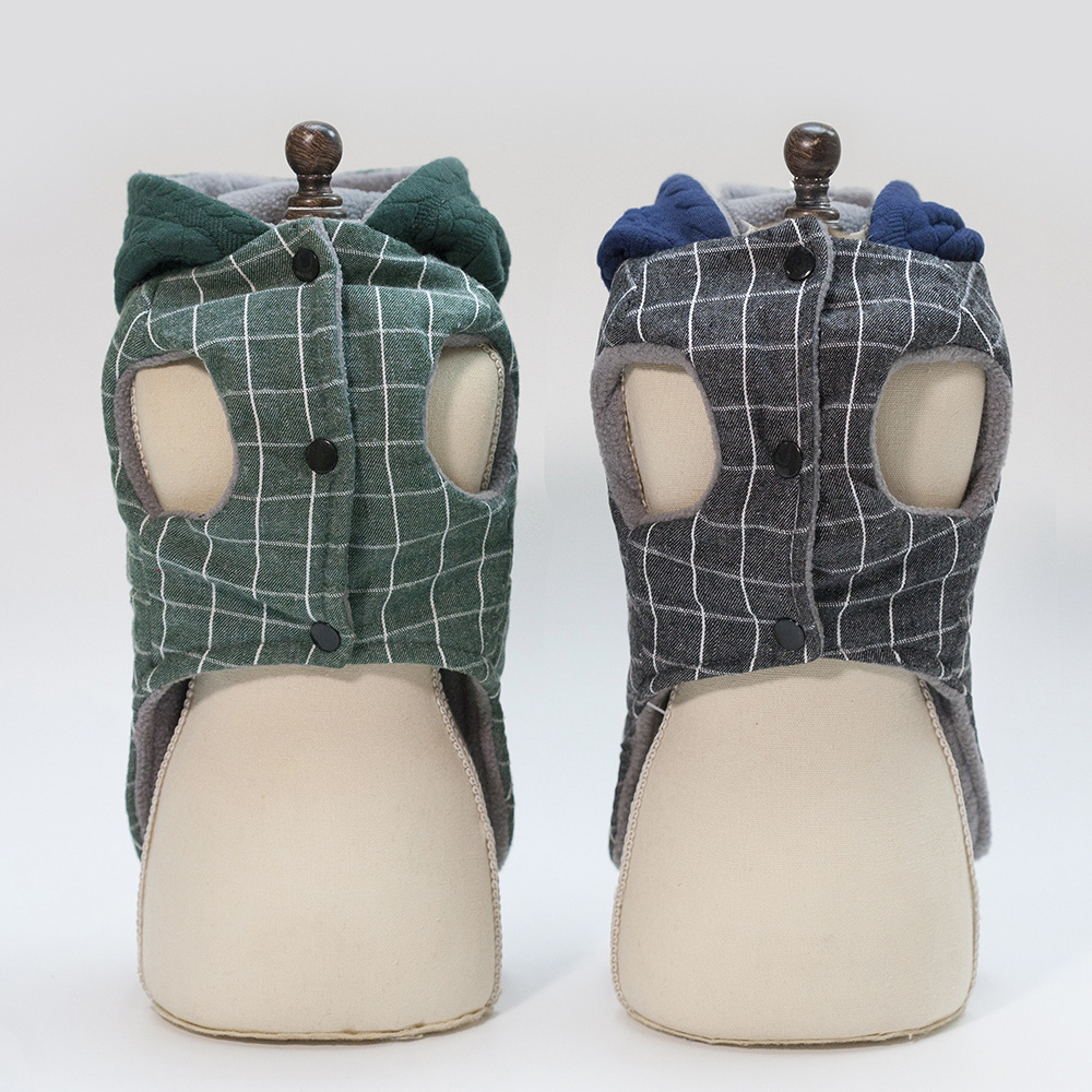 Dog Cotton Smile Star Small Dog Two-legged Coat