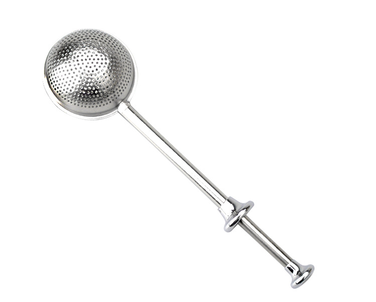 Tea bag tea leaking tea filter tea making set (silver)