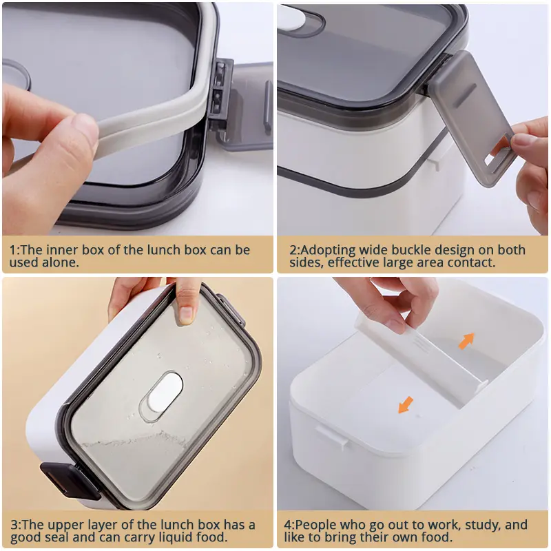 Simple Insulated Lunch Box Can Be Microwaved