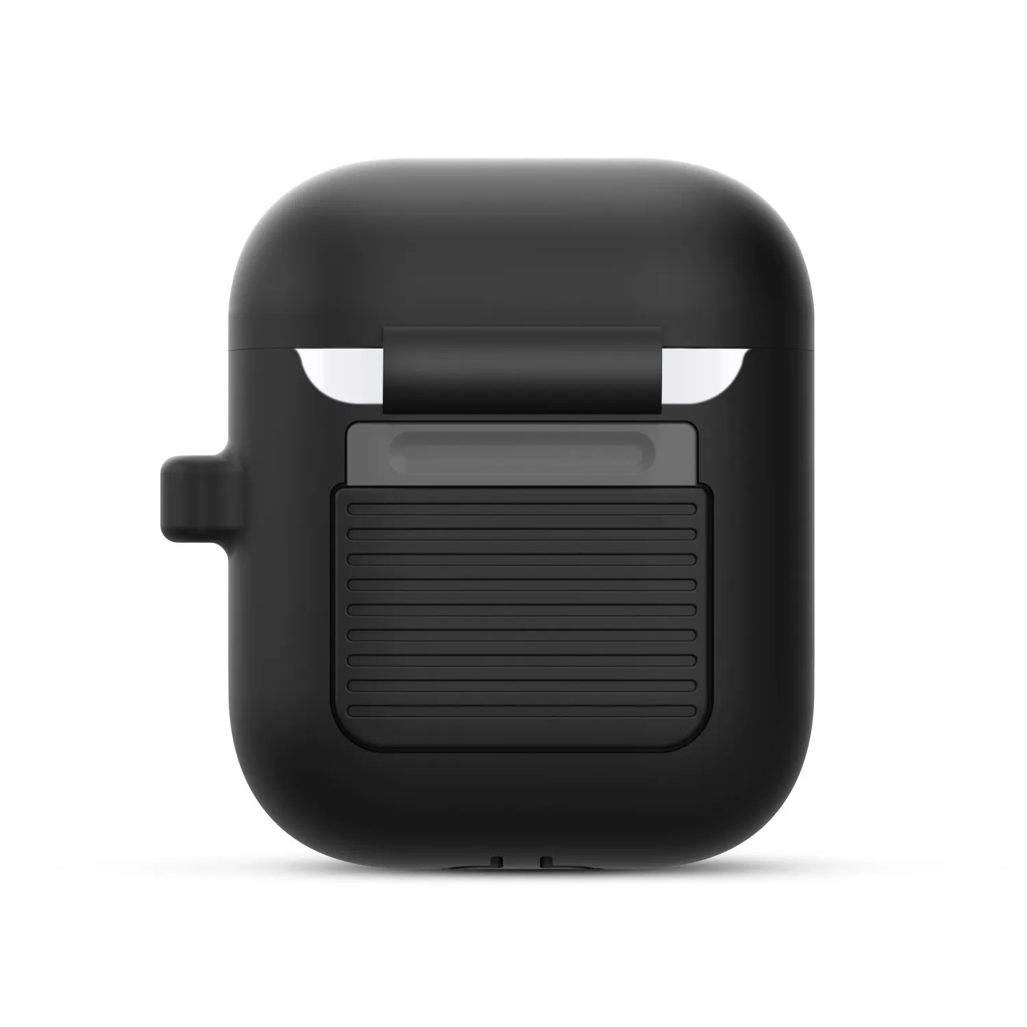 Compatible with Apple, Silicone Cover Case For Airpods Case Cover Compatible With For Airpods Pro Case Classic Game Player Design Case With Keychain – image 4