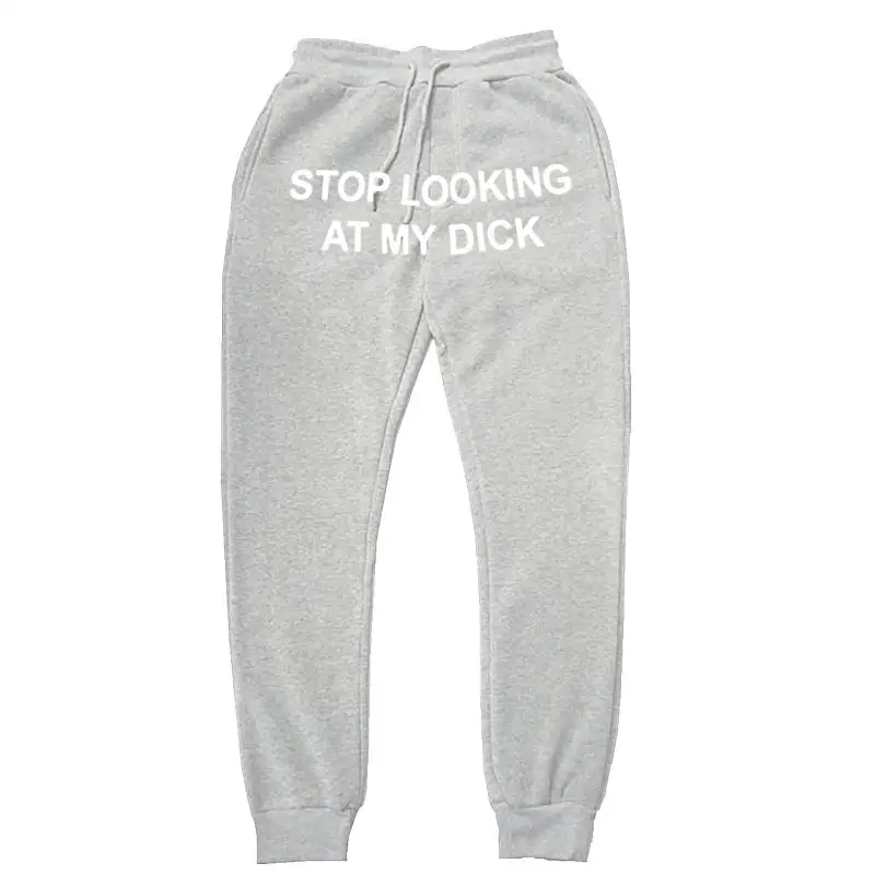 Letter Printing Casual Pants For Men And Women
