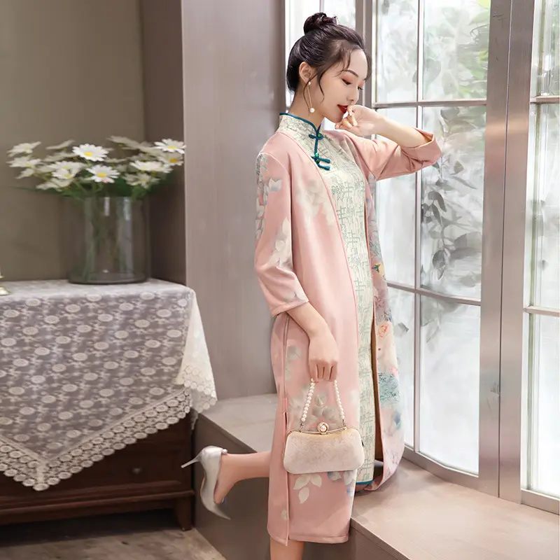 Women's Medium Length Cheongsam