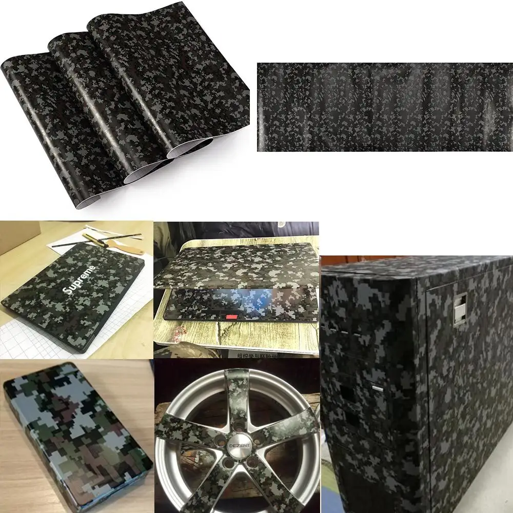 Camouflage Body Change Color Film Motorcycle Modified