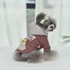 Dog Leg Casual Wear in Autumn and Winter - Red - View 1
