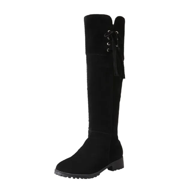 European and American Stovepipe All Match One Shoe Two Wear Flat Bottom Black - Shop at LoveMi