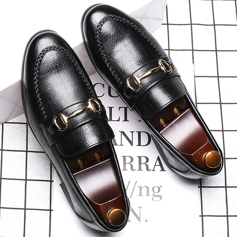 Men's Fashion Business Casual Leather Shoes
