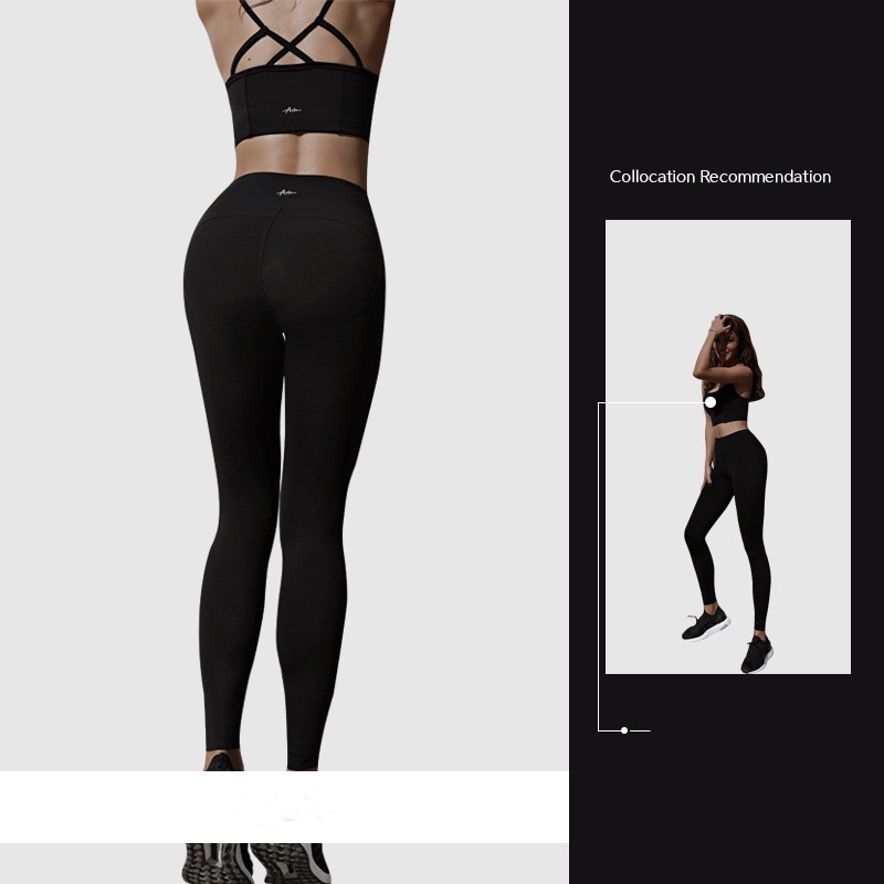 Stretch Tight Fitness Pants Autumn And Winter Black - Shop at LoveMi
