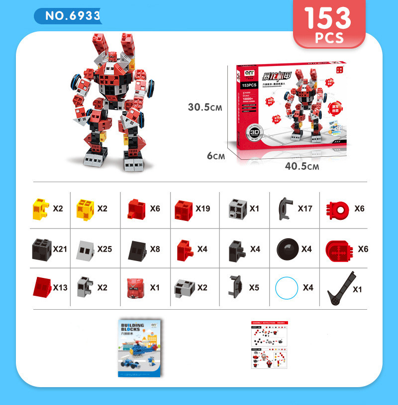 153 red mechas