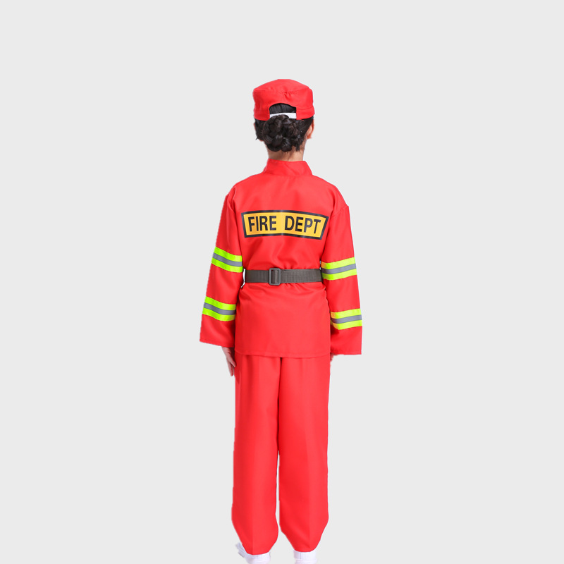 Children's Firefighting Uniforms Drill Clothes Activity Clothing