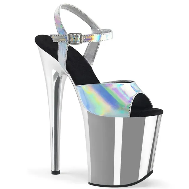 Platform Rainbow Upper High Heel Sandals White - Shop at LoveMi