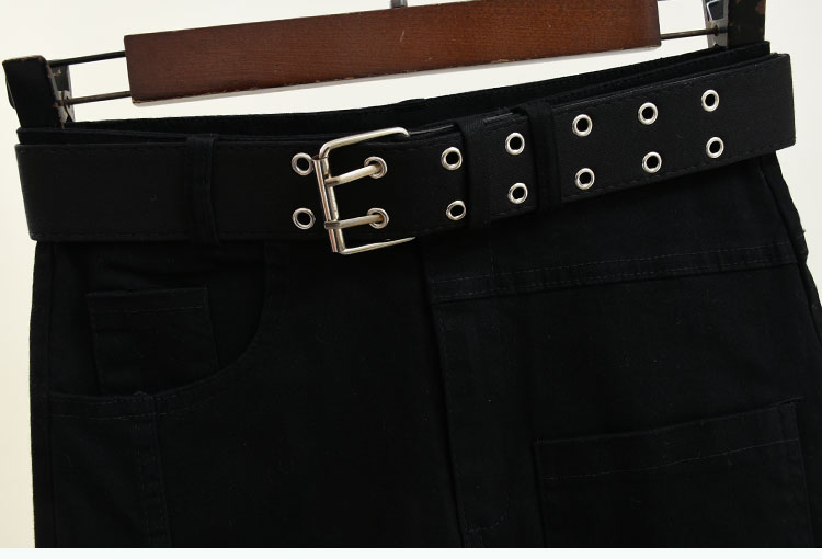 Summer Korean Mid-Length High Waist Bag Hip Skirt