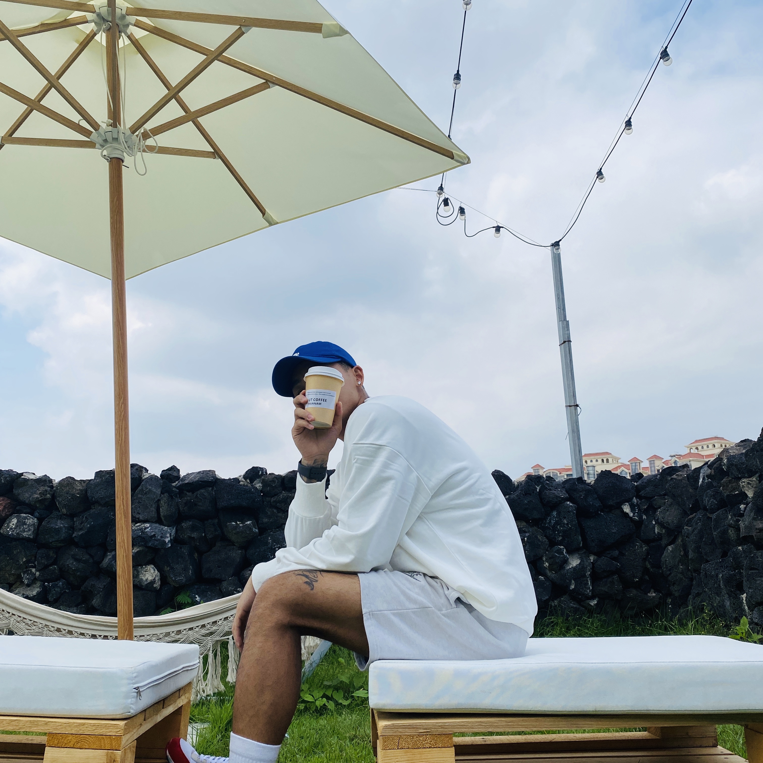 Loose Cotton 3D Printed Letter Pullover Round Neck High Street Sweater