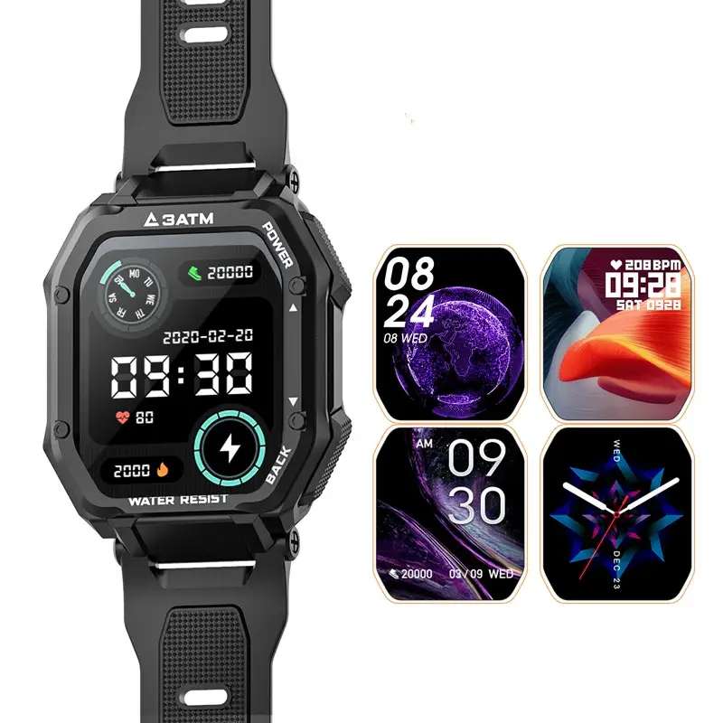 Multi-Function Bluetooth Sports Watch to Monitor Blood Pressure In Long Standby Mode