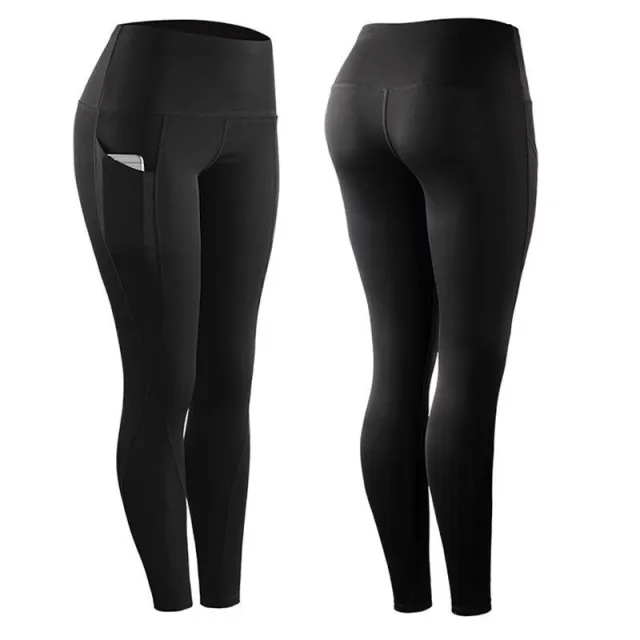 Hip lifting Bottom Stitching Cross over Women's Yoga Pants Black - Shop at LoveMi