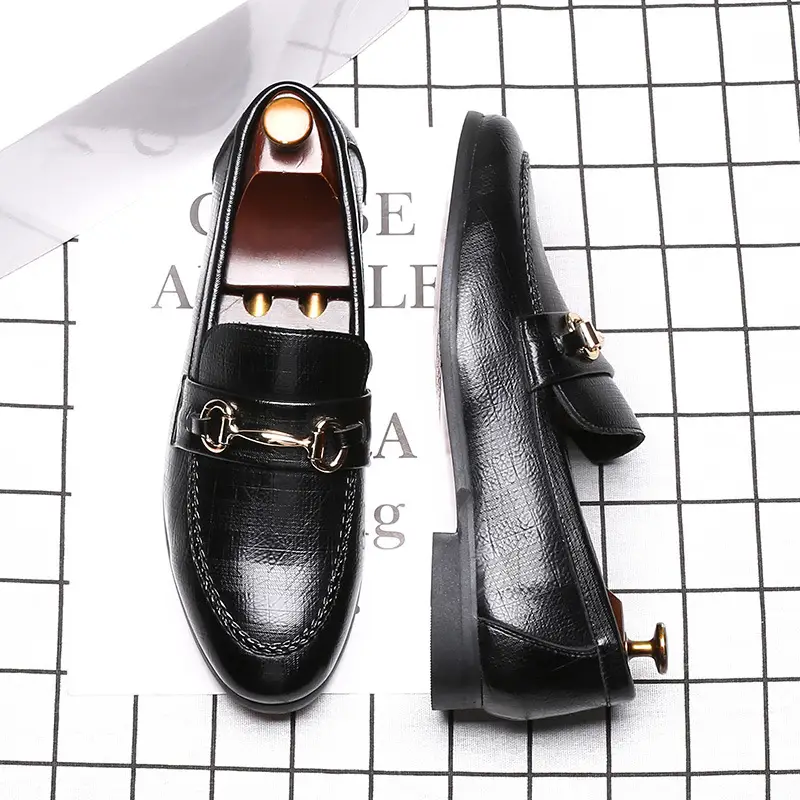 Men's Fashion Business Casual Leather Shoes